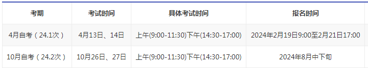 四川高教自考報(bào)名時(shí)間多久2024？