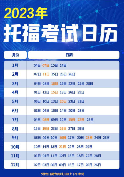 2023年河北7月托?？荚嚂r(shí)間