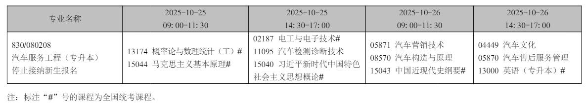 2025年10月遼寧省自考考試安排 2025年10月遼寧省自考考試安排